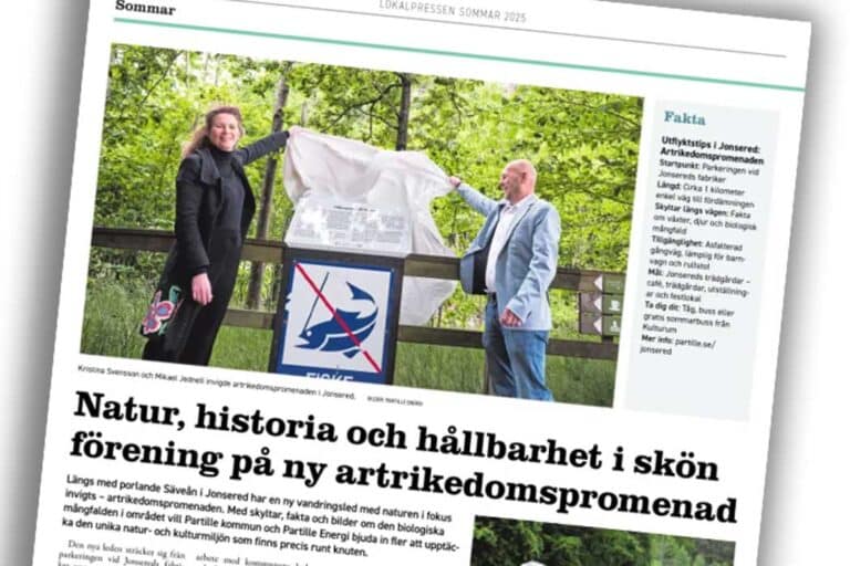 Lokalpressen artrikedompromenad