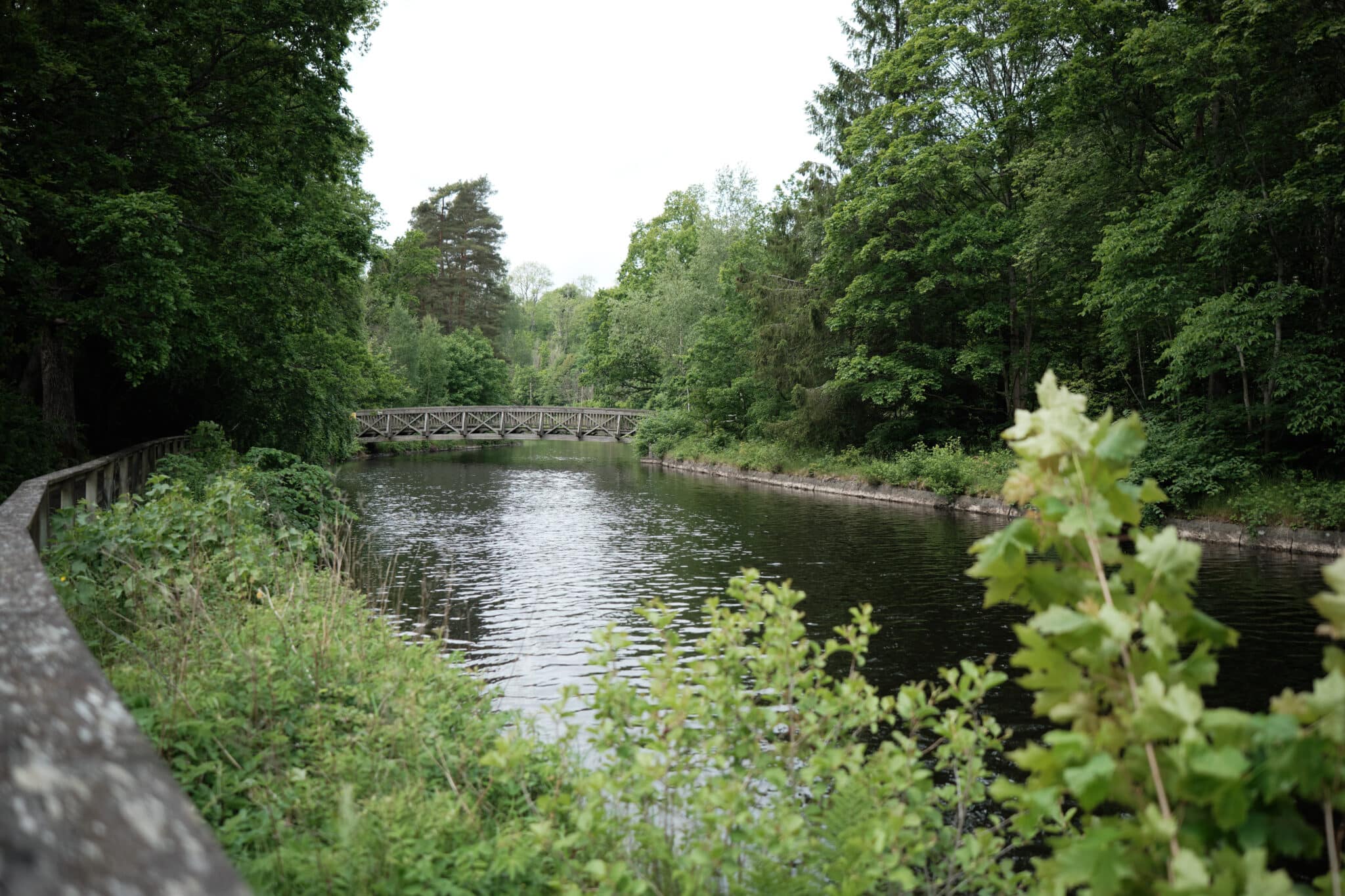 Naturstig intagskanal jonsered