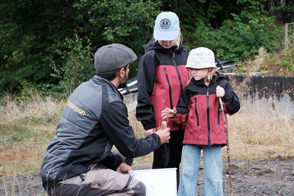 Samspråk med små gäster