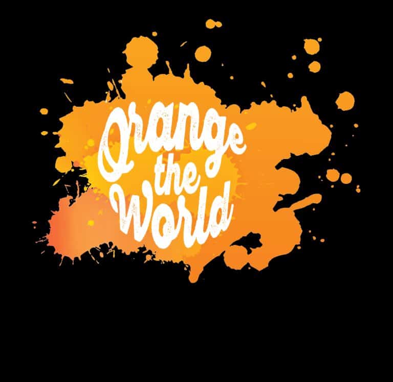 Orange the world logo 2020