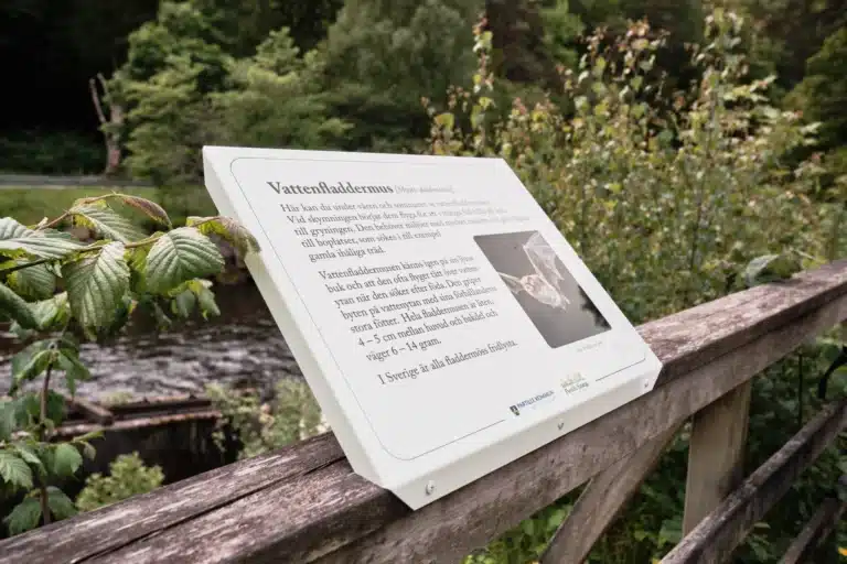 Partille energi invigning naturstig