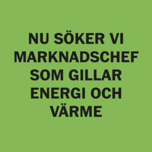 Ny marknadschef Partille Energi